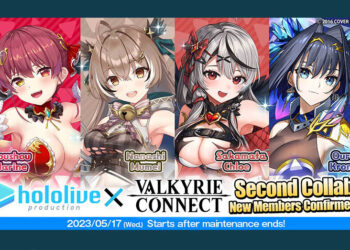 Valkyrie Connect เผยรายชื่อ Hololive Vtuber ที่มาร่วมใน 2nd Collab