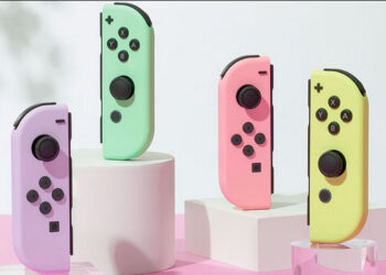 สีพาสเทลฟรุ้งฟริ้ง จอย Nintendo Switch สีใหม่เตรียมวางจำหน่าย