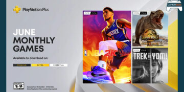 รายชื่อเกมฟรีสำหรับ PlayStation Plus ประจำเดือนมิถุนายน