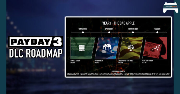 Starbreeze เผยโรดแมป Payday 3 ในปีแรกหลังเกมวางจำหน่าย