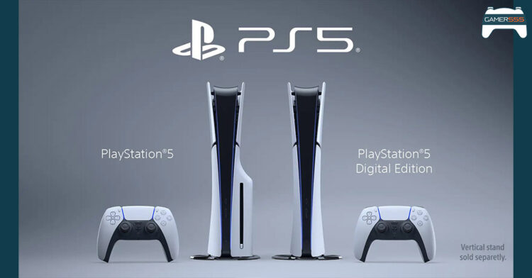 เปิดตัว PlayStation 5 โฉมใหม่ บางลงเบาลงแต่ความจุเพิ่มขึ้น