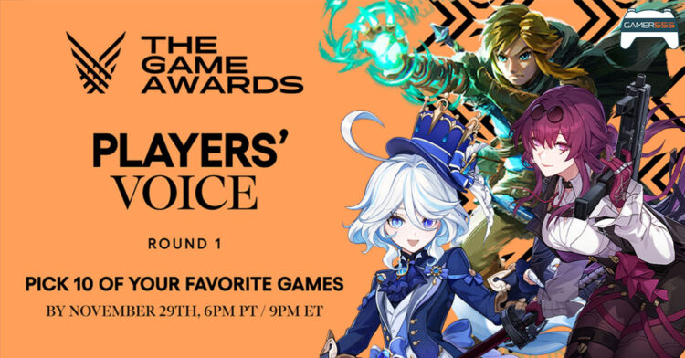 The Game Awards 2023 เปิดโหวตรางวัล Player’s Voice Awards คะแนน 100% จากการโหวตล้วนๆ