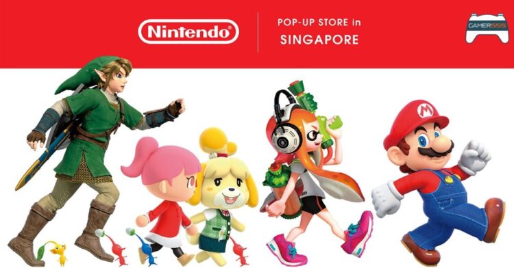 Nintendo POP-UP STORE Singapore ประกาศระบบการเข้าร้านเนื่องจากกลัวจำนวนคนเยอะเกินไป