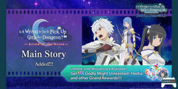 DanMachi: Battle Chronicle ปล่อยอีเวนต์บังคับเติม หากอยากหมุนได้ Artemis