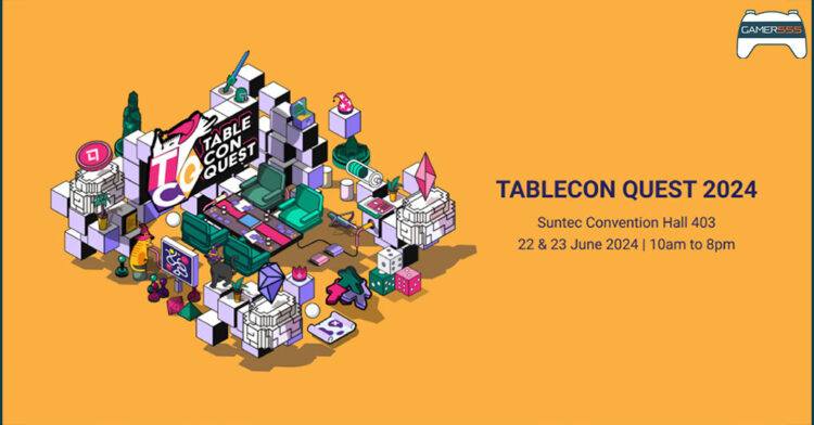 TableCon Quest 2024 เตรียมจัดขึ้นที่ประเทศสิงคโปร์ มิถุนายนนี้