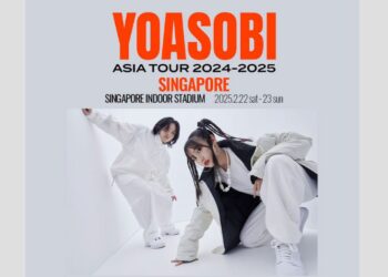 รวมรายละเอียด คอนเสิร์ต YOASOBI ASIA TOUR 2024-2025 ที่ประเทศสิงคโปร์