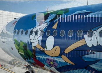 AirAsia x SEGA กับการตกแต่งน่านฟ้าด้วย Sonic the Hedgehog