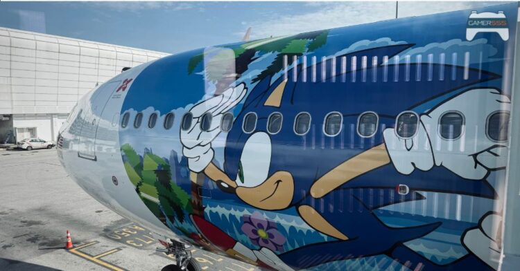 AirAsia x SEGA กับการตกแต่งน่านฟ้าด้วย Sonic the Hedgehog