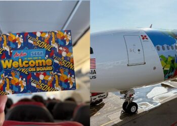 นั่งแล้วมาเล่า ประสบการณ์ขึ้นเครื่อง AirAsia x Sonic the Hedgehog
