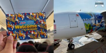 นั่งแล้วมาเล่า ประสบการณ์ขึ้นเครื่อง AirAsia x Sonic the Hedgehog