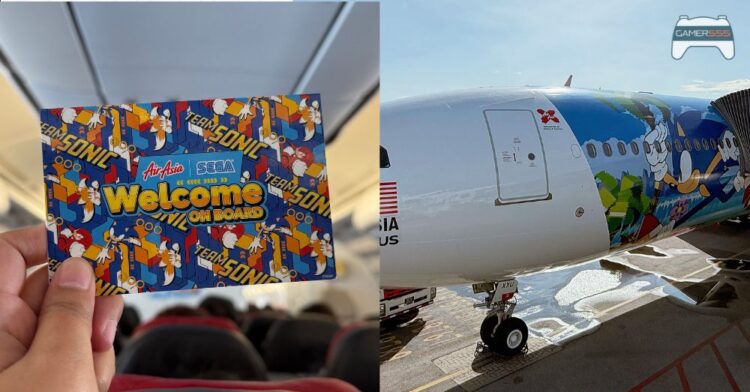 นั่งแล้วมาเล่า ประสบการณ์ขึ้นเครื่อง AirAsia x Sonic the Hedgehog