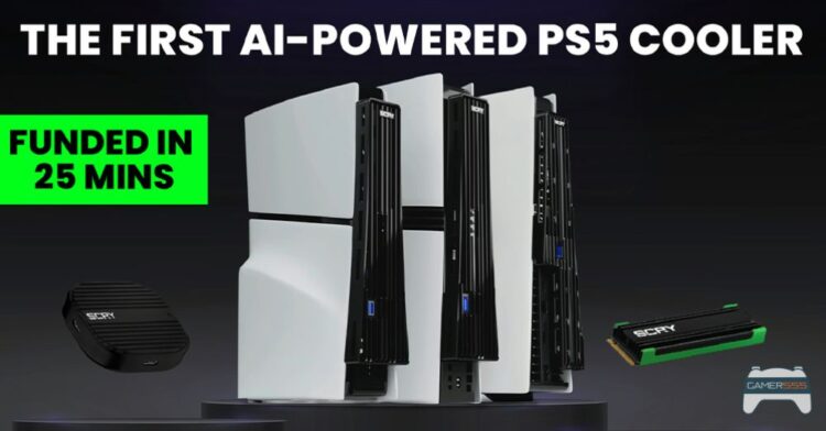 SCRY เปิดโปรเจกต์ Kickstarter สำหรับอุปกรณ์ระบายความร้อน PS5 ที่ควบคุมโดย AI