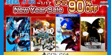 SEGA จัดโปร New Year Sale ลดราคาเกมสูงสุด 90% บน PlayStation Store