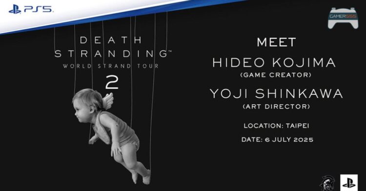 เตรียมพบ Hideo Kojima และ Yoji Shinkawa ใน Death Stranding World Strand Tour 2