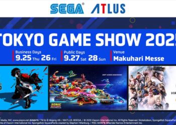 SEGA และ ATLUS ประกาศไลน์อัพสำหรับงาน Tokyo Game Show 2025