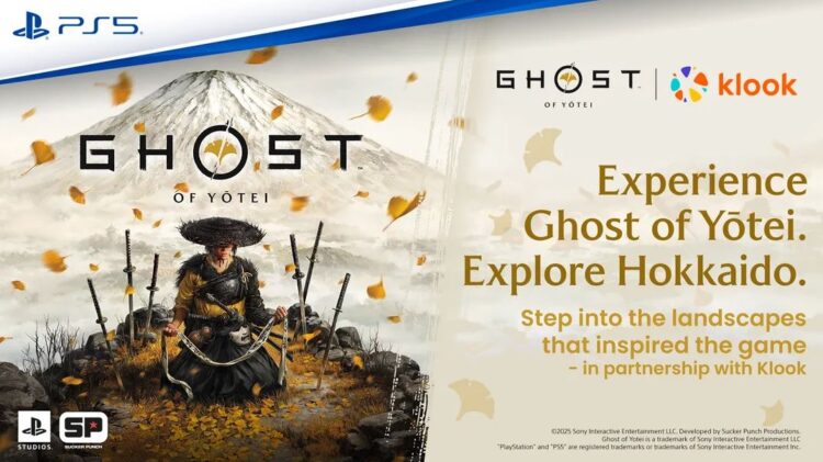 PlayStation และ Klook จับมือร่วมกันจัด Ghost of Yōtei Hokkaido Tour