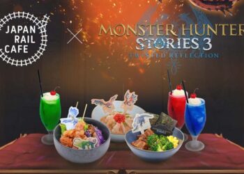 JAPAN RAIL CAFE ประกาศคอลแลปกับ Monster Hunter Stories 3
