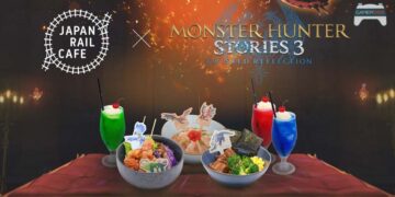 JAPAN RAIL CAFE ประกาศคอลแลปกับ Monster Hunter Stories 3