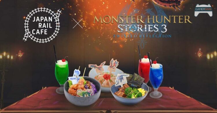 JAPAN RAIL CAFE ประกาศคอลแลปกับ Monster Hunter Stories 3