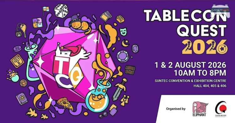 TableCon Quest 2026 ประกาศจัดงานในเดือนสิงหาคม พร้อมวางจำหน่ายบัตรแล้วตอนนี้